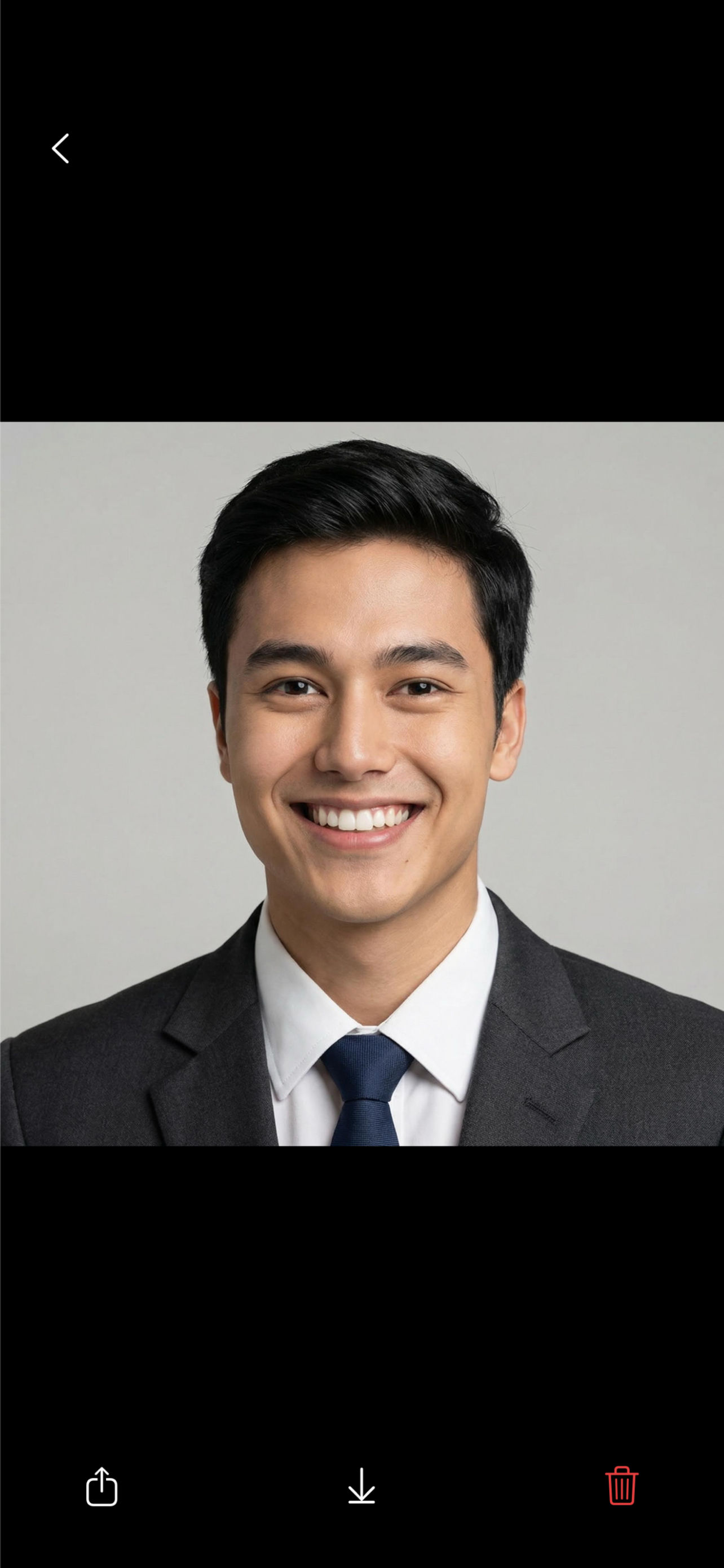 AI Headshot screenshot